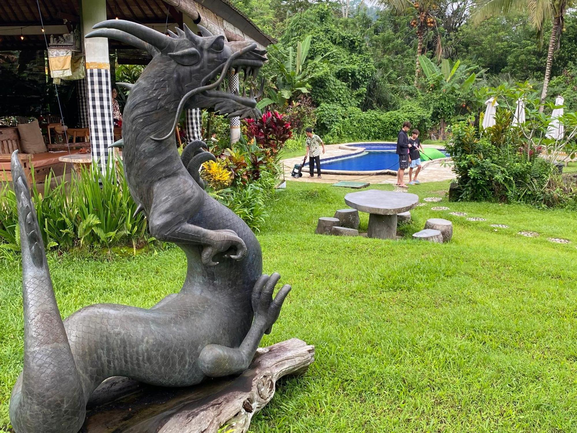 Great Mountain Views Villa Resort Selat Bagian luar foto